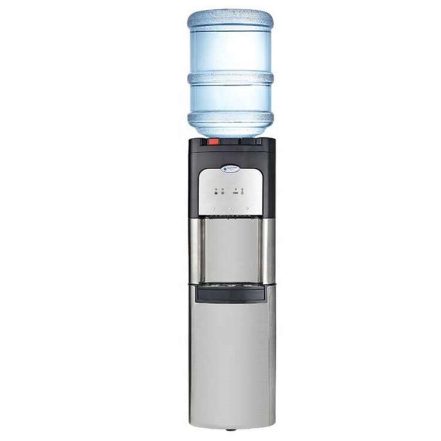 Top Loading LED Display Water Dispenser with Hot Water Self-Locking Configuration