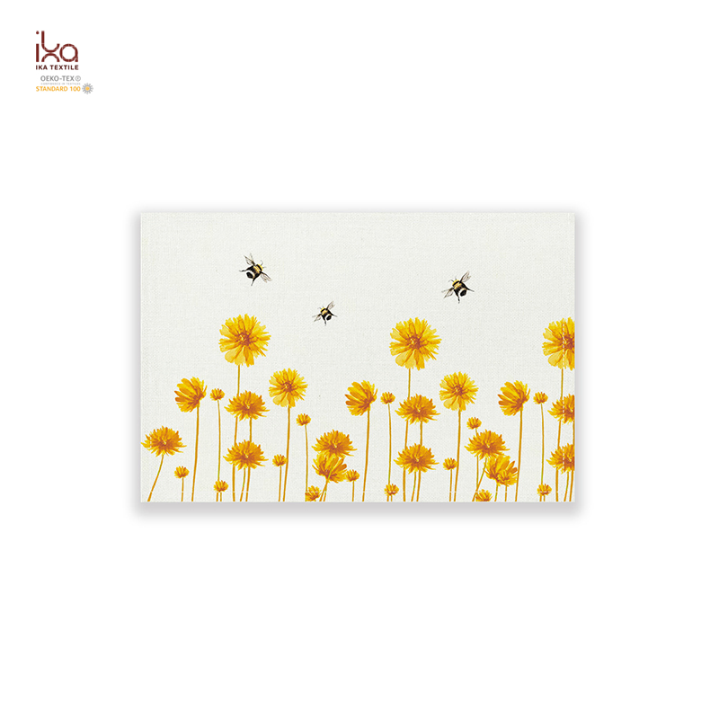 Activity Colorful Hotel Living Room Home Outdoor Indoor Christmas Decoration Dining Table Custom Design Cotton Linen Placemat for Home
