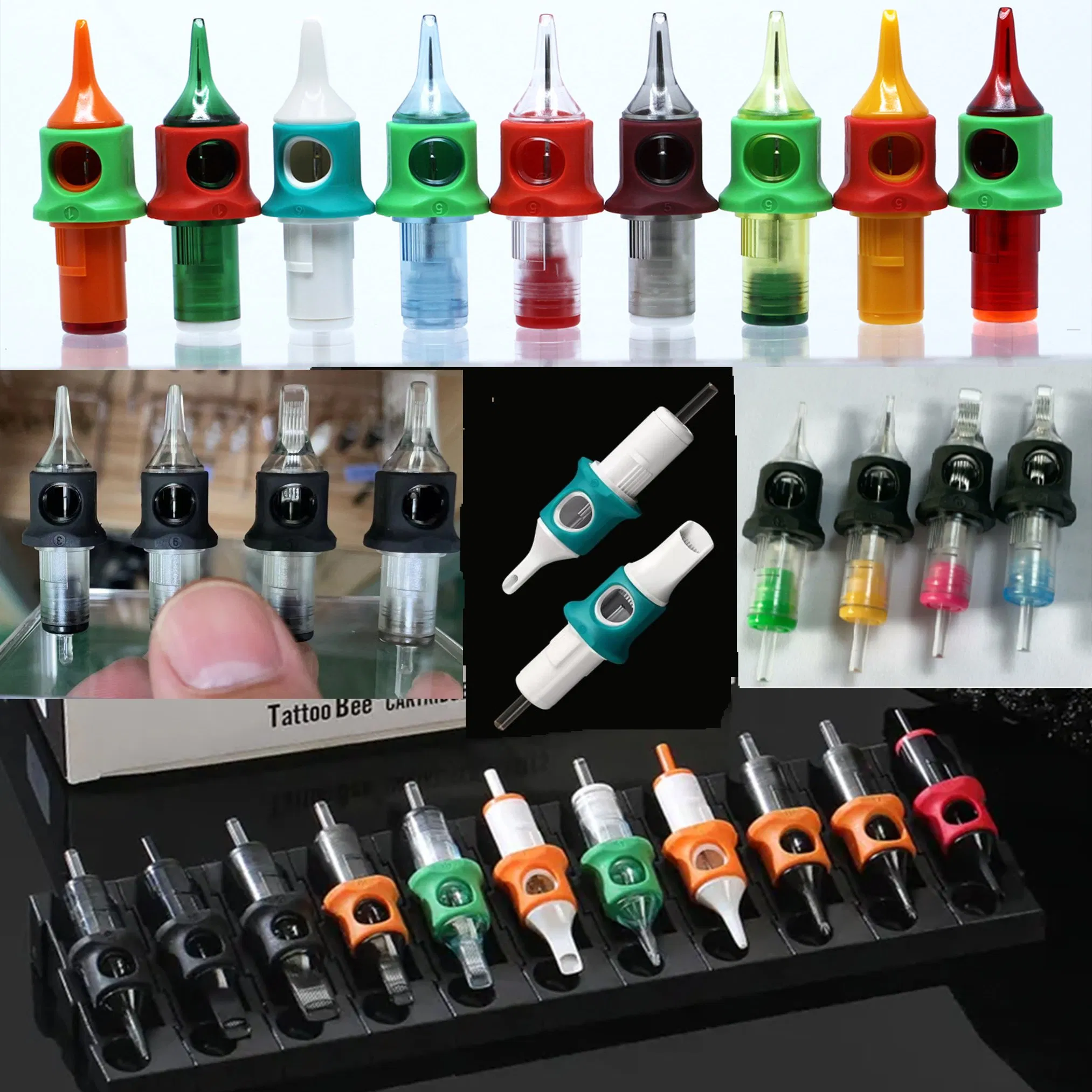 Tattoo Hot Sale Professional Disposable Needle E. O. Gas Sterilized Tattoo Cartridge