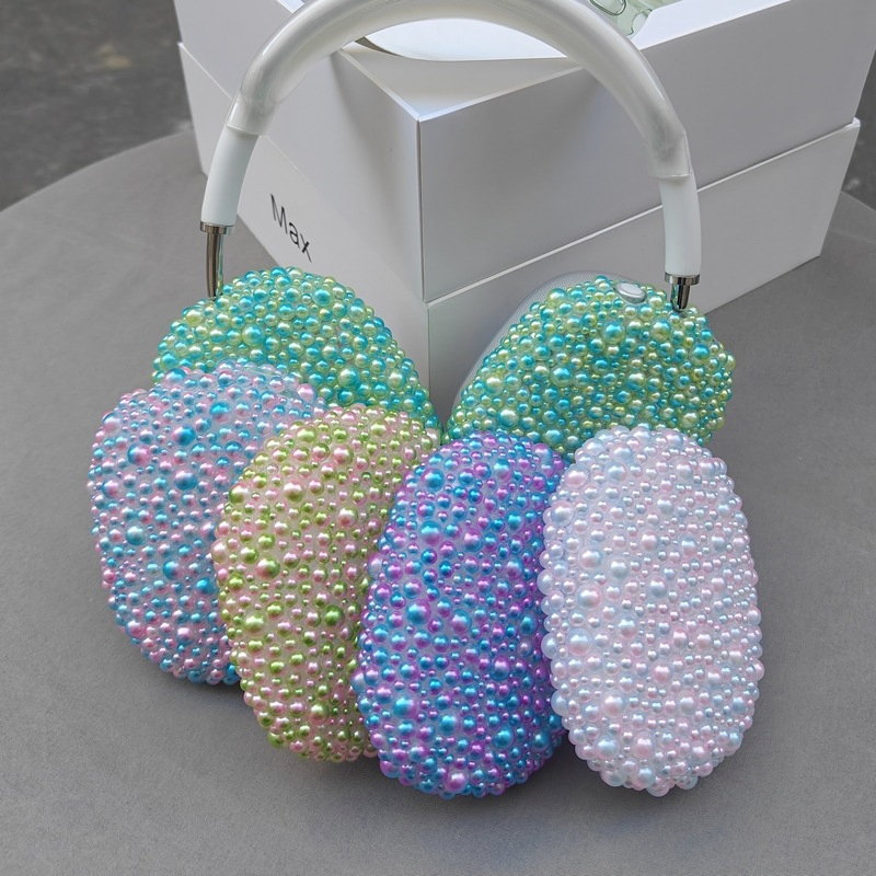Чехол для AirPods Max с жемчужным дизайном