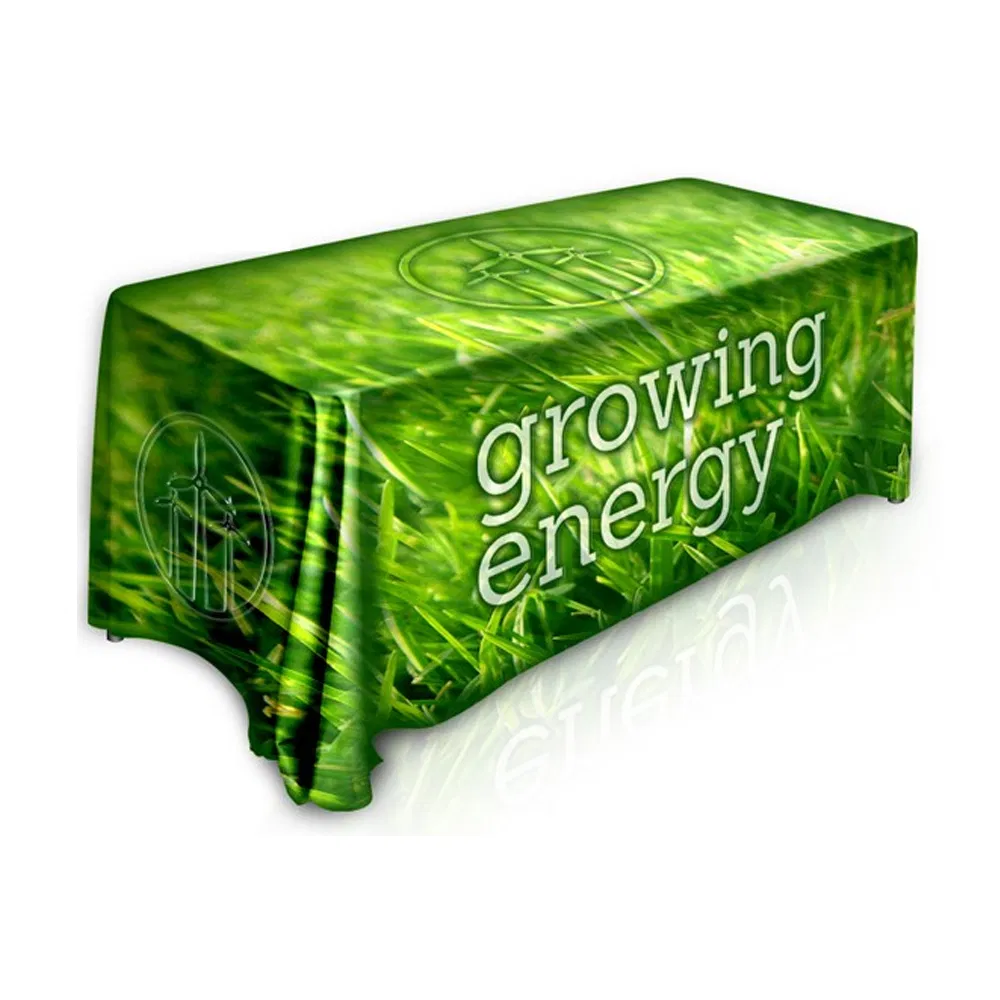 Trade Show Polyester Fabric Table Throw Table Cover