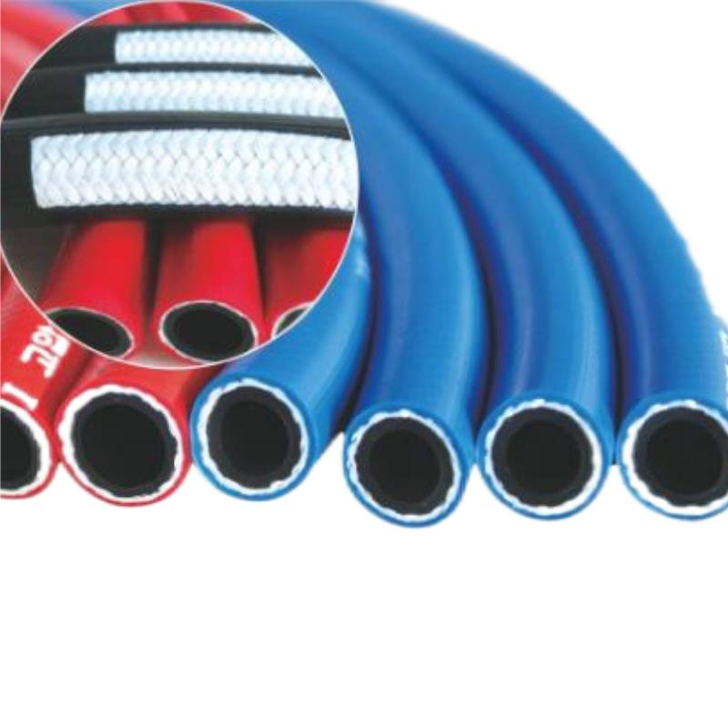 PVC&Rubber High-Inetnsity Polyester Fiber Reinforced Oxygen Acetylene Welding Hose
