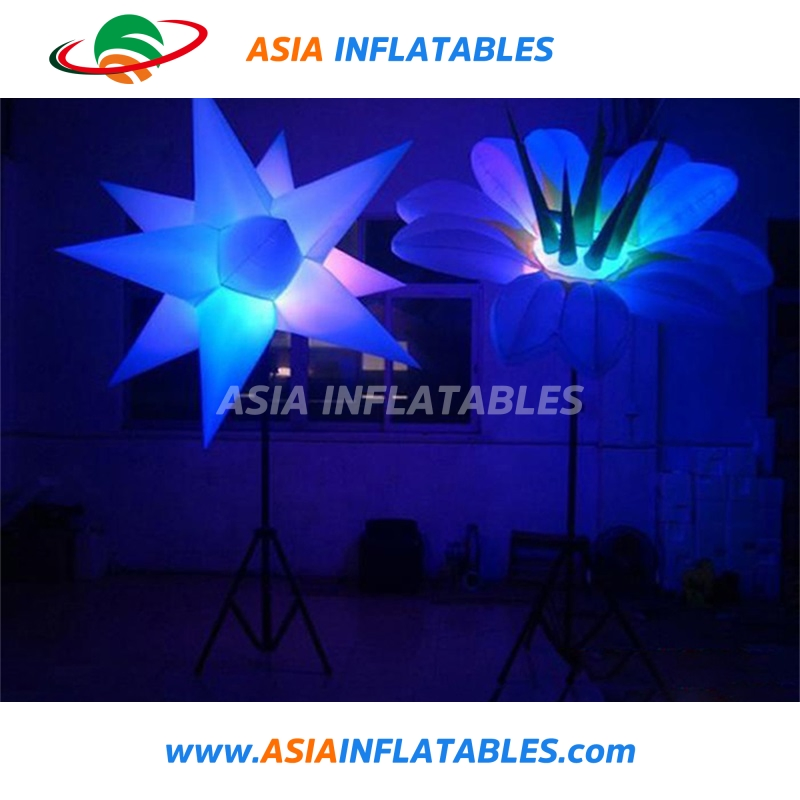 Outdoor Festival Wedding Events Party Decorations Star LED Lights Inflatable Star