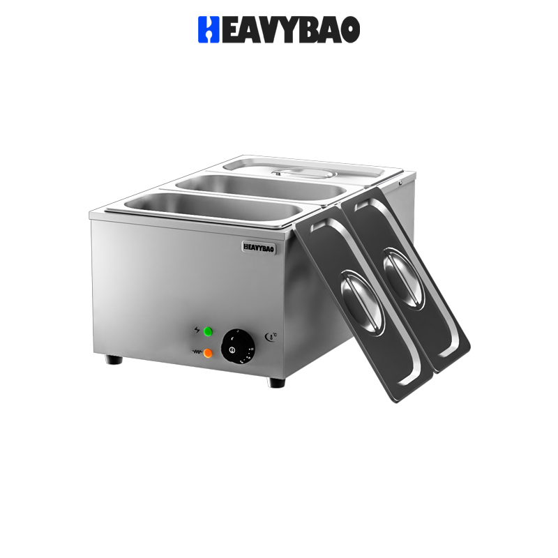 Heavybao Industrial CE Stainless Steel Electric Bain Marie Buffet Food Warmer