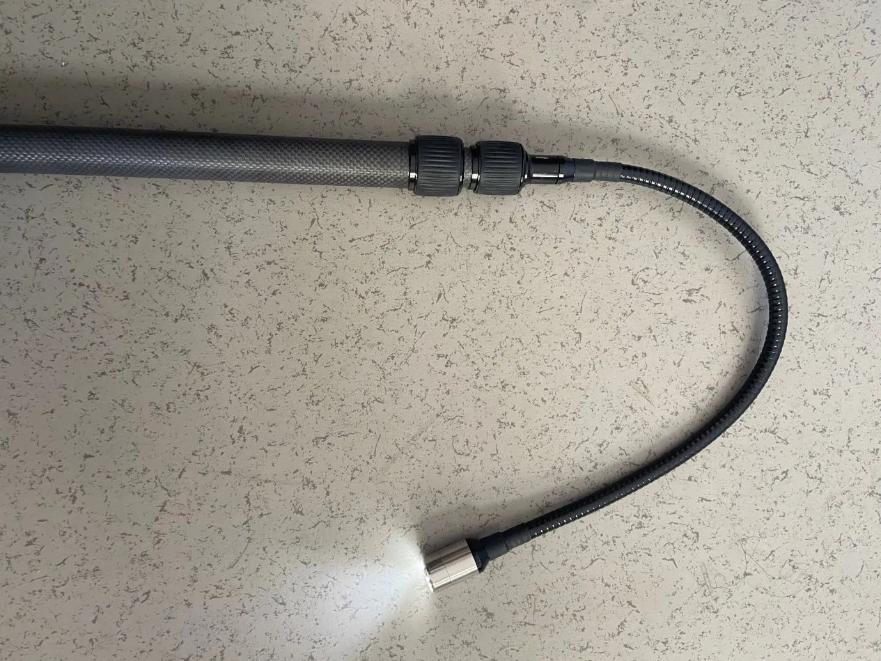 Industrial Telescopic Inspection Camera with 4.5 Inch Display, 3.6 Mts Fiber Pole, 23mm Camera Head