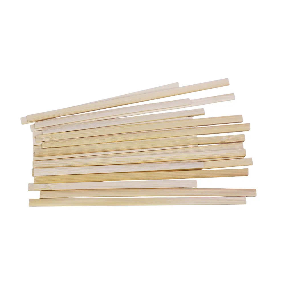 Individually Paper Wrapped Disposable Bamboo Coffees Stick Stirrers for Tea and Coffee