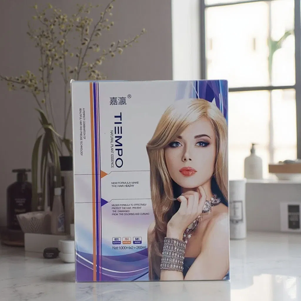 Organic Brazilian Keratin Hair Straightening Cream for Smooth Locks