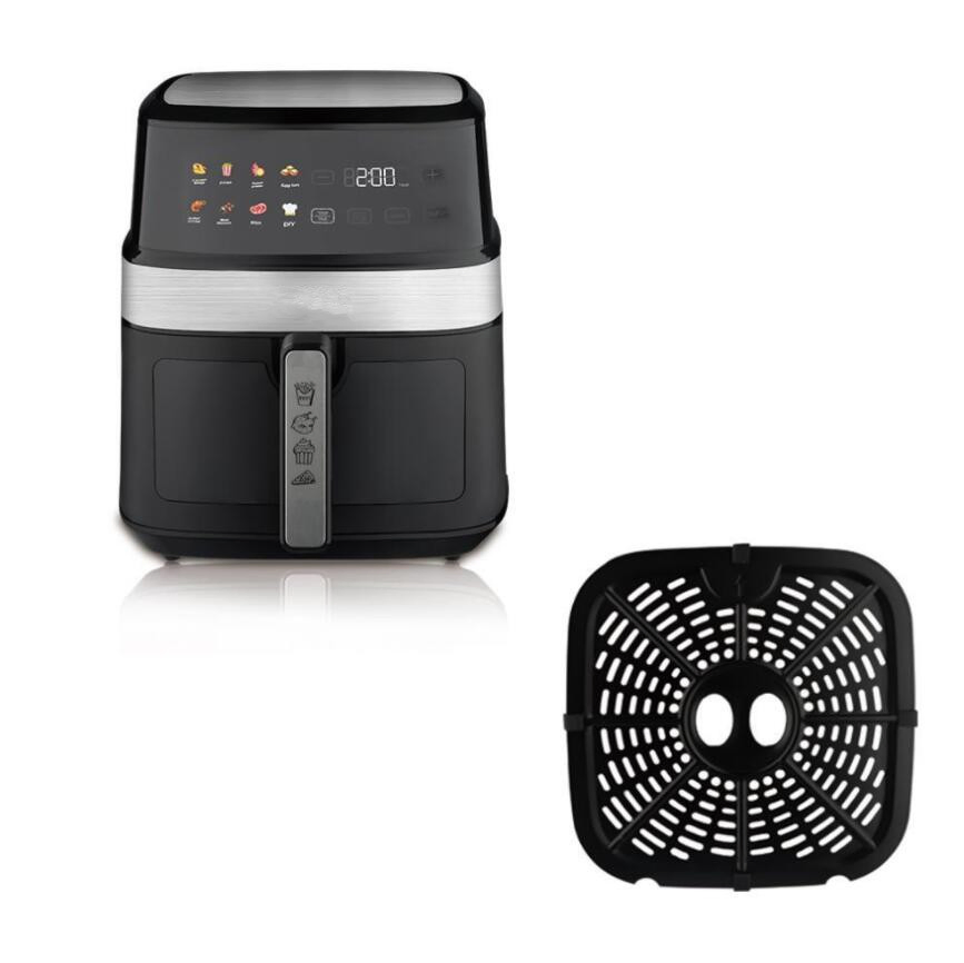 Home Visual Smart Touch Screen Oil-Free 8L Multi-Functional Air Fryer