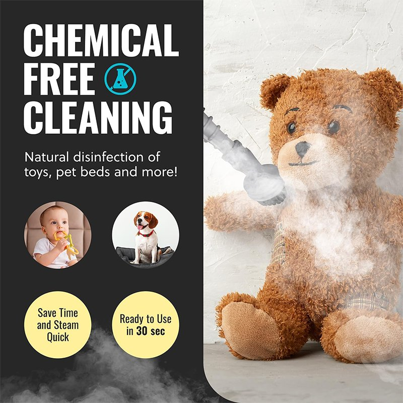 2023 New Portable Handheld Home Electric Steam Mop Cleaner 10 in 1 Kitchen Floor Tile Steam Cleaner Stoomreiniger