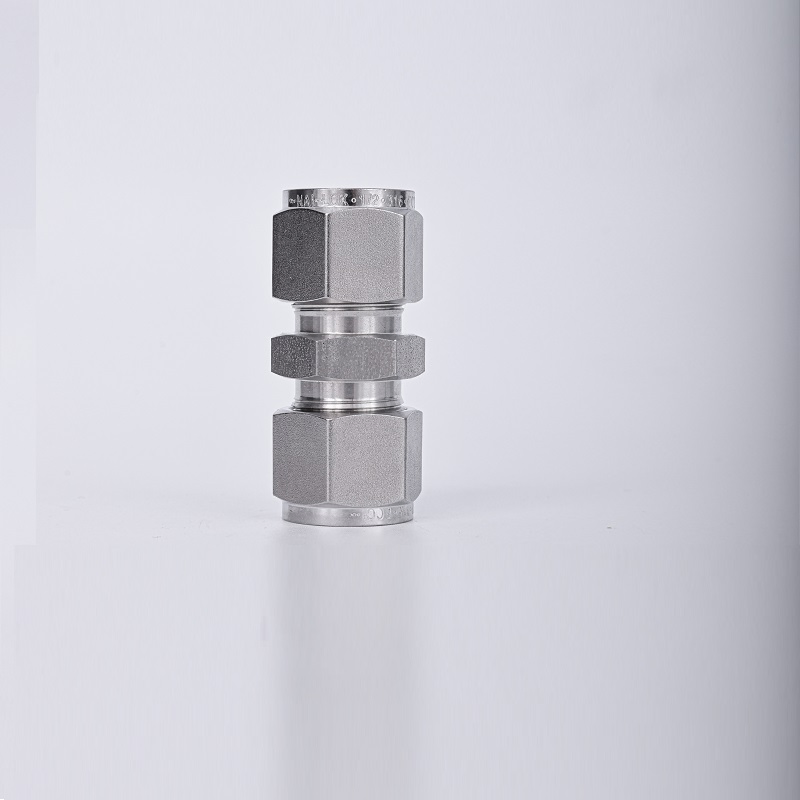 316 Stainless Steel 10mm Od Double Ferrule Instrumentation Tube Fitting Female Straight - 3/8" Tube Od X 1/4" NPT Female Union