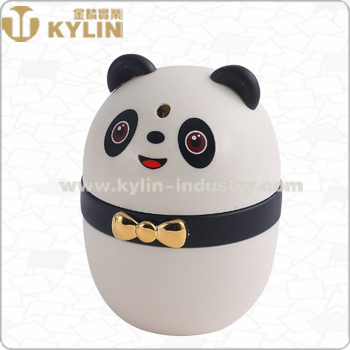 Stocked Wheat Straw Owl Shape Toothpick Dispenser Press Type Toothpick Holder