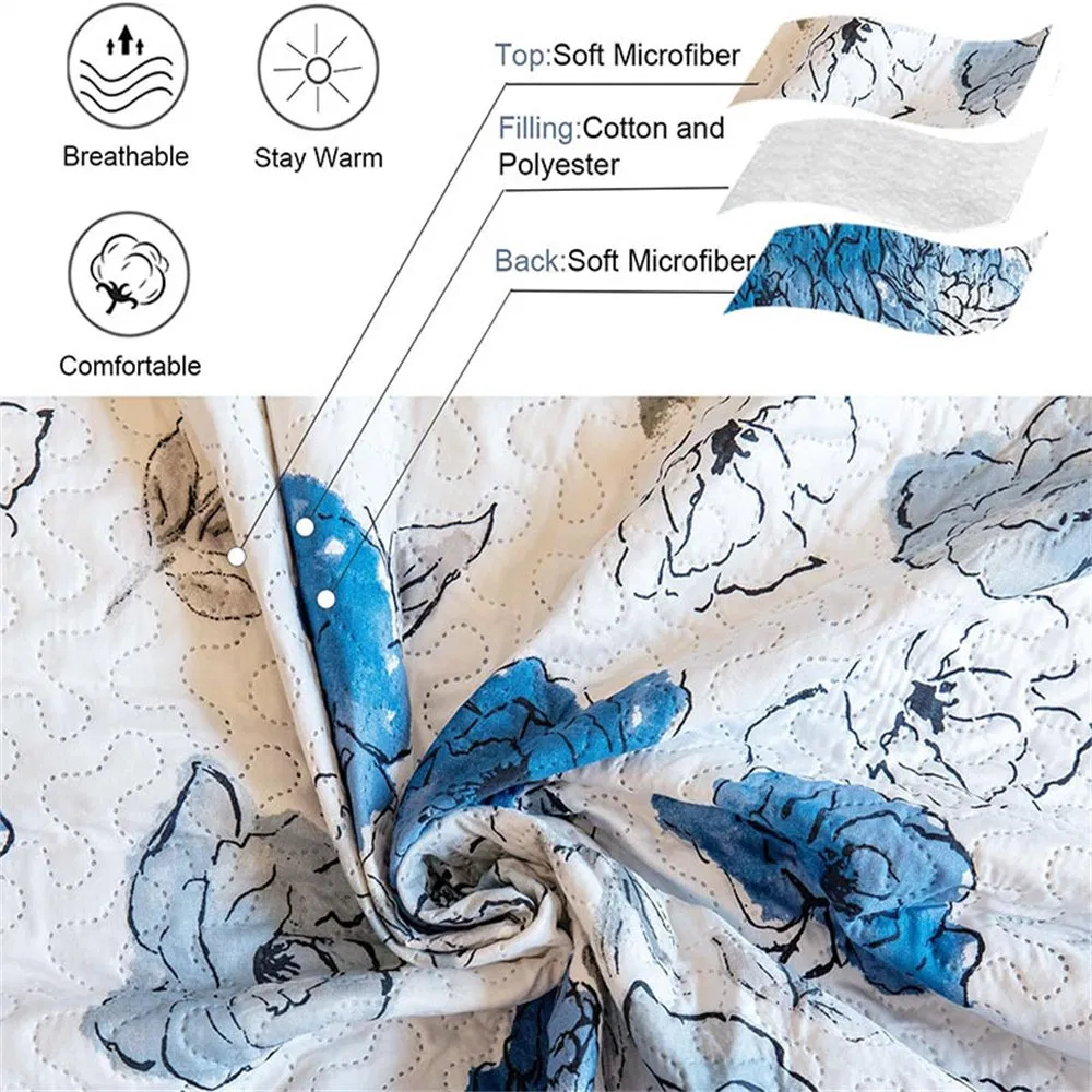 Printing Ultrasonic Duvet Cover Set for Home or Hotle Bedding Set Bedspread