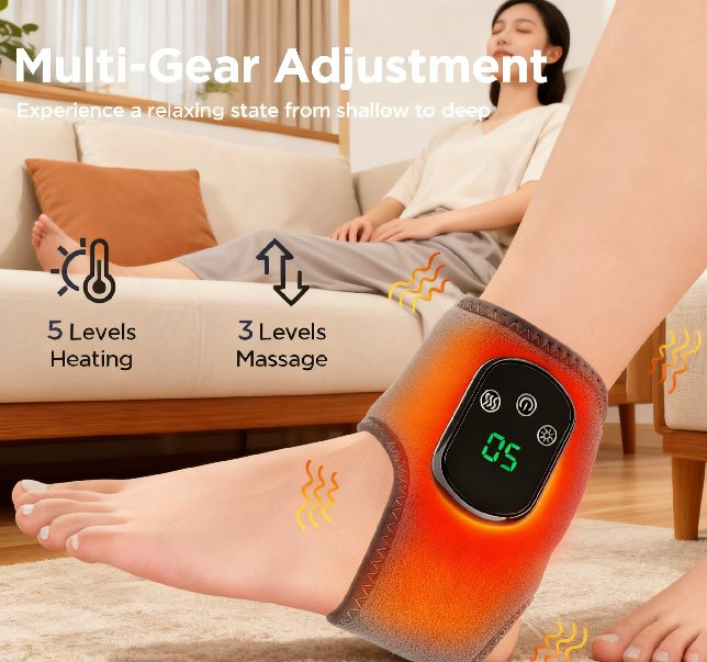 Массажер для лодыжек и запястий с прогревом
