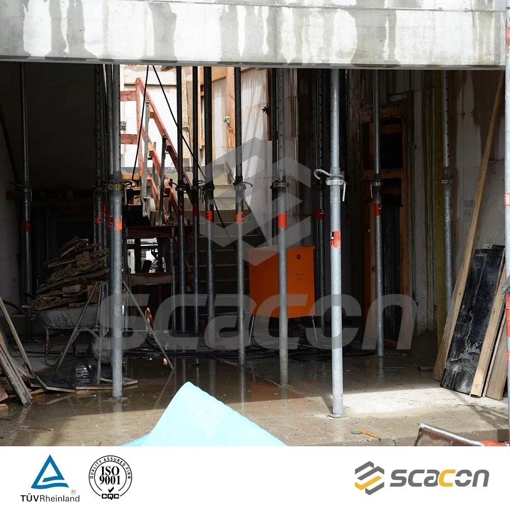 Scaffold Steel Shoring Prop with U-Head Jack Slab Formwork Italy Construction Prop
