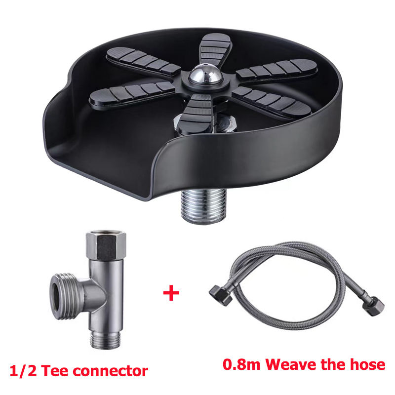 Cup Washer Glass Cleaner Bottle Washer Cup Cleaner for Kitchen Sink Cup Rinser