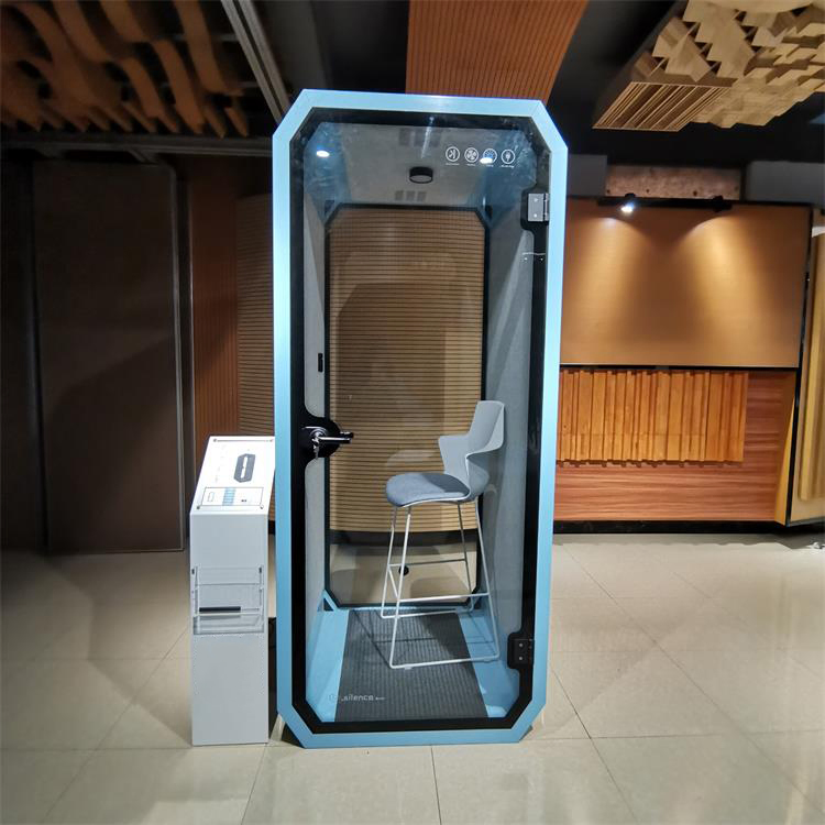 Hot Selling Cheap Prefabricated Soundproof Mobile Phone Pod Movable Silence Quiet Office Pod Noiseproof Acoustic Meeting Booth
