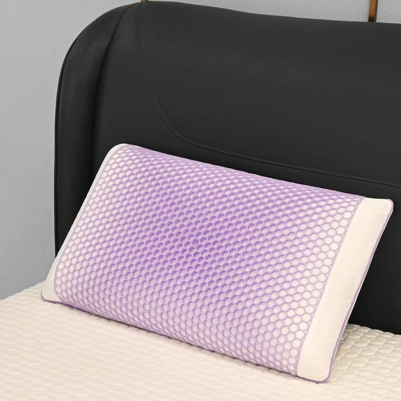 TPE Home Pillow Queen Memory Foam Pillow Cooling Gel Foam Pillow
