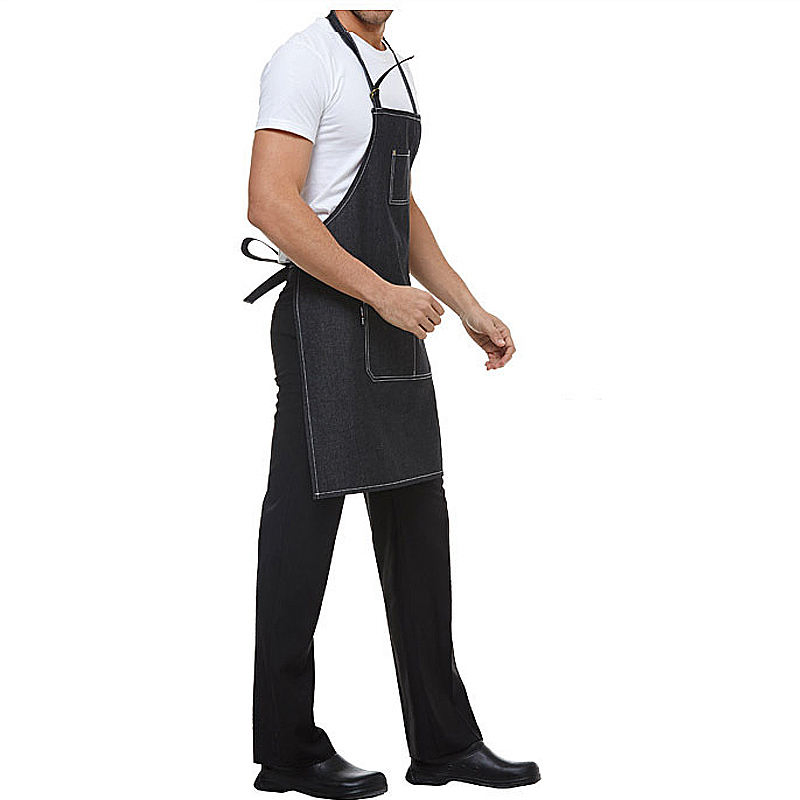 Reusable Durable Waterproof Canvas Aprons for Camping & Kitchen Cleaning Chef Tools for Men-Eco-Friendly Adjustable Waist