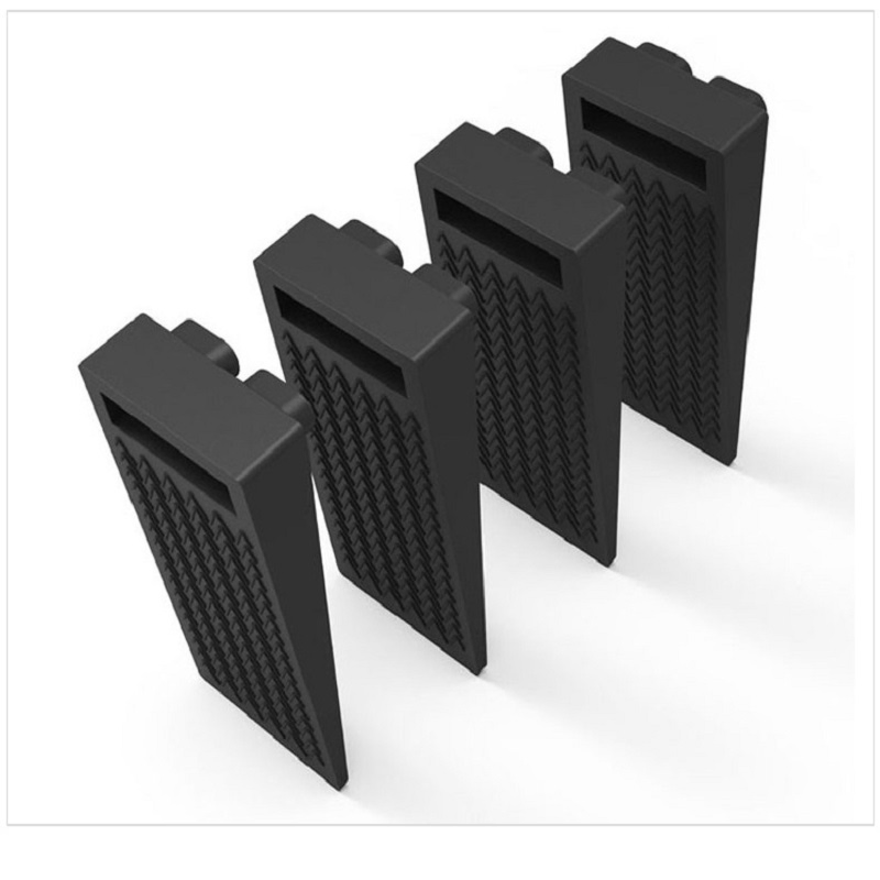 Silicone Rubber Flexible Door Stop Wedge Stopper