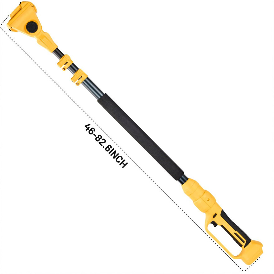 2.1m Extendable Outdoor Garden Tool Set with 8-Inch Chainsaw & Electric Pruner