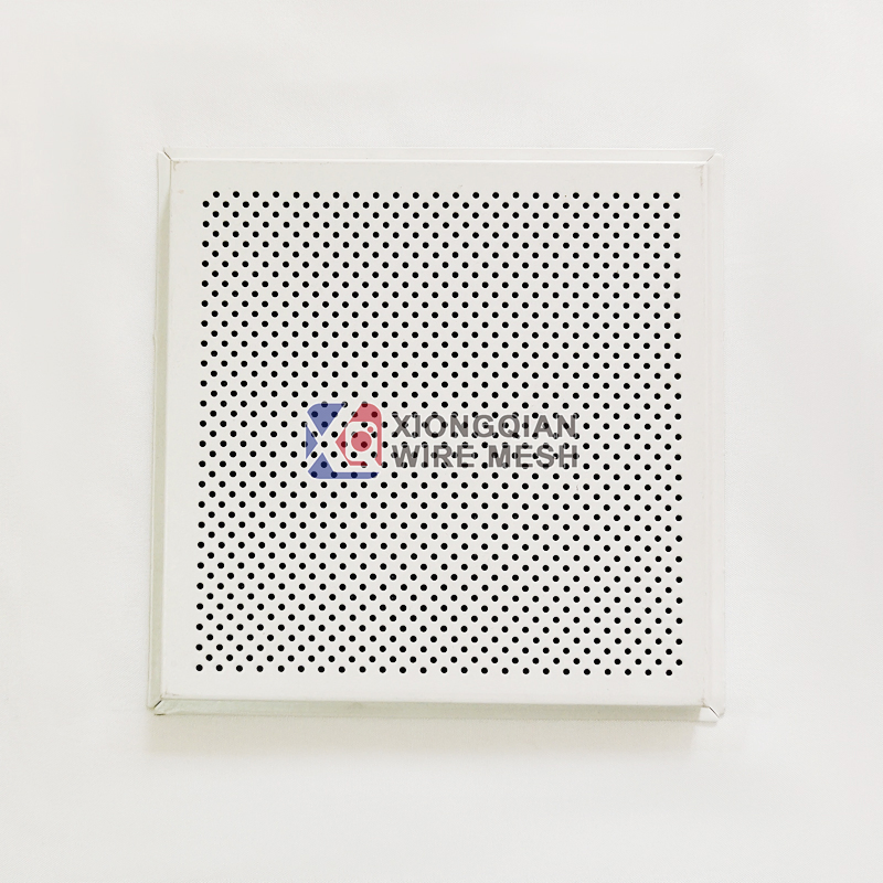 Noise Reduction Perforated Aluminum Metal False Suspended Ceiling