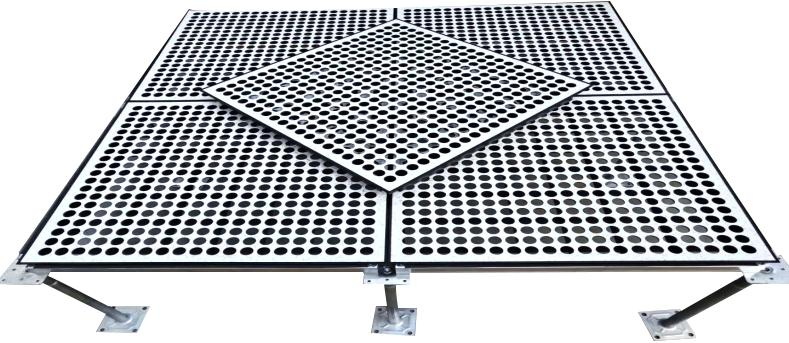 Антистатический фальшпол стальной 600x600 мм