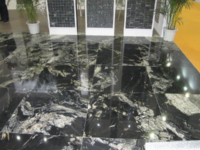 White/Black Granite Polished Solid Stone Surface Artificial/Engineered Quartz Countertop Slabs