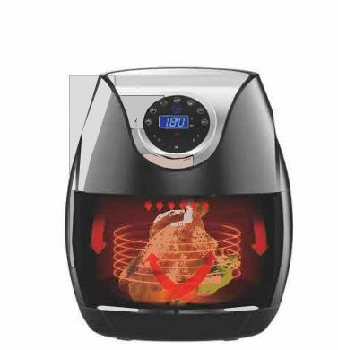 3.2L Mini Non-Slip Feet Digital Control Air Fryer Oven