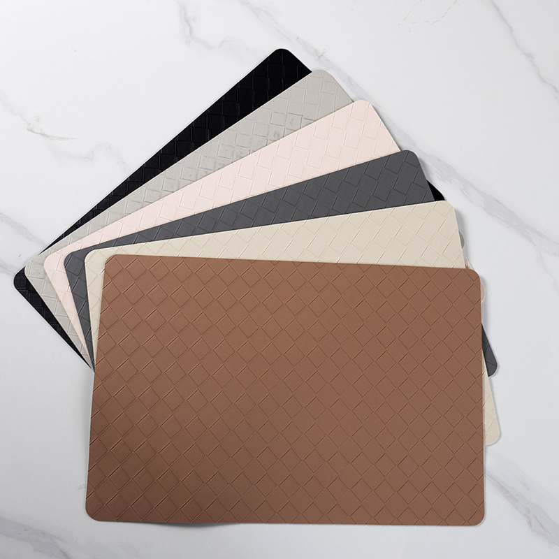 Premium PVC Leather Placemats for Elegant Dining Experience