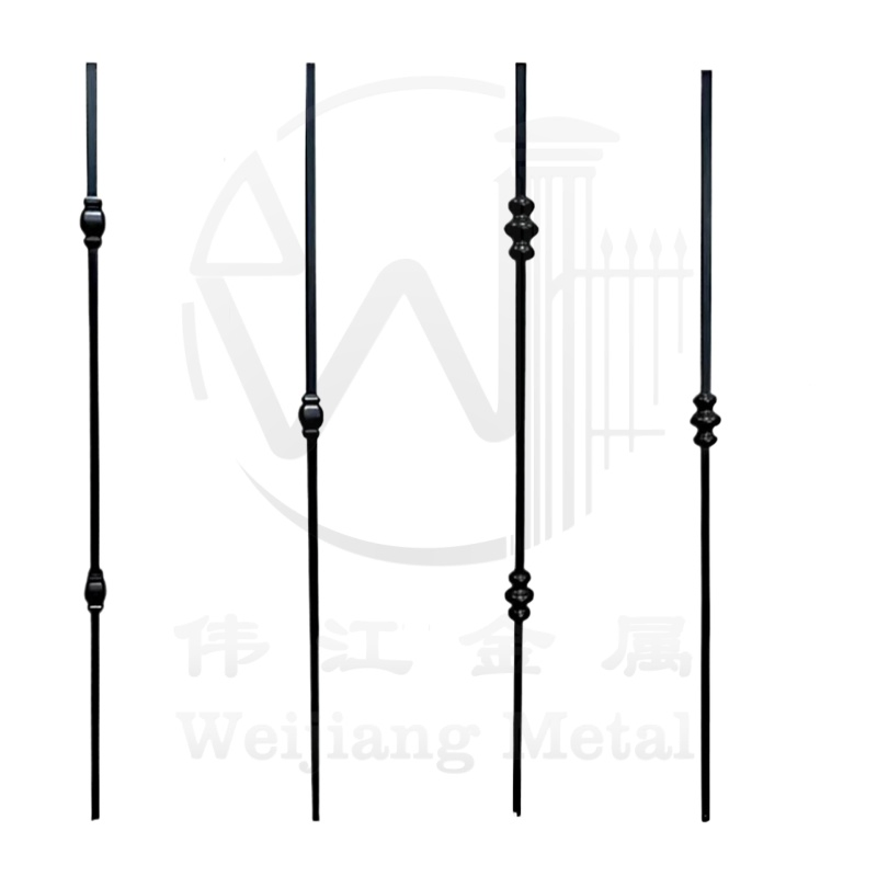 Lightweight Aluminum Iron Staircase Baluster Balcony Baluster for Contemporary Stair Railing Decoration