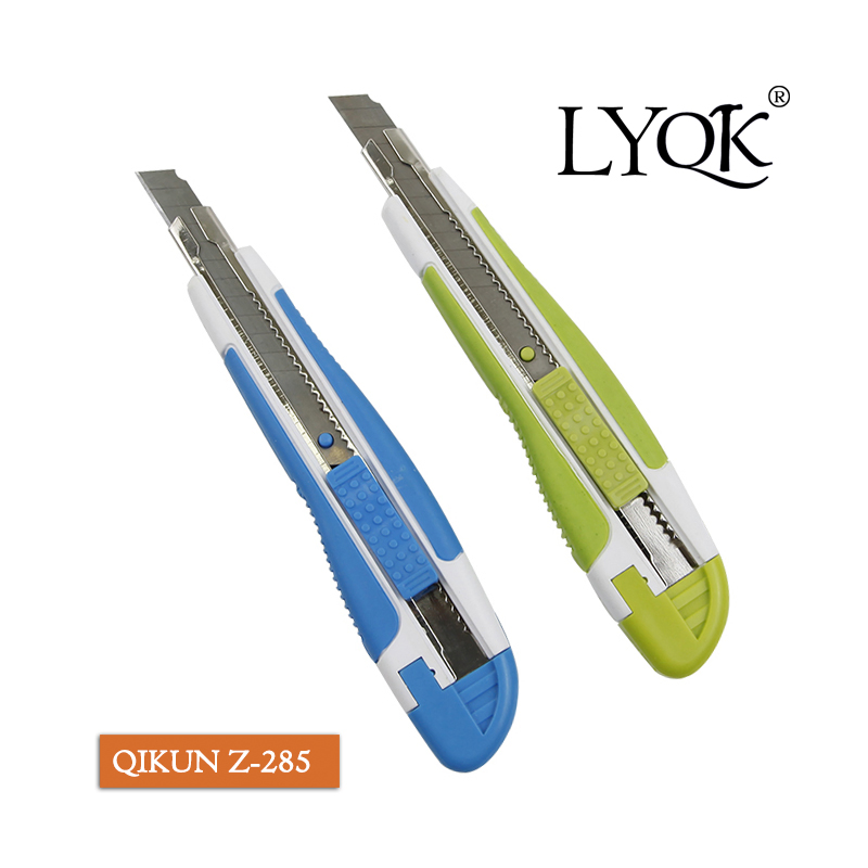 Z-248b Utility Knife with Double Color ABS PS Grip