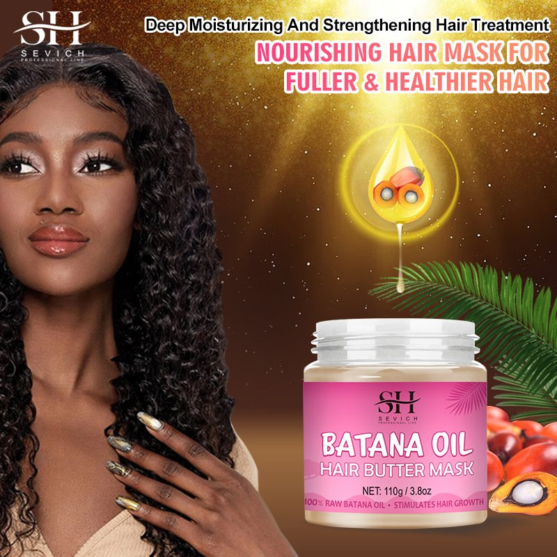 Natural Scalp Scrub Treatments Raw Hair Batana Butter Mask for Hair