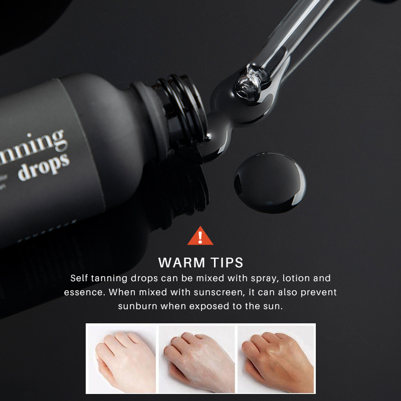 Beauty Cosmetics Skin Care Bronzing Tan Accelerator Self Tanner Tanning Drops