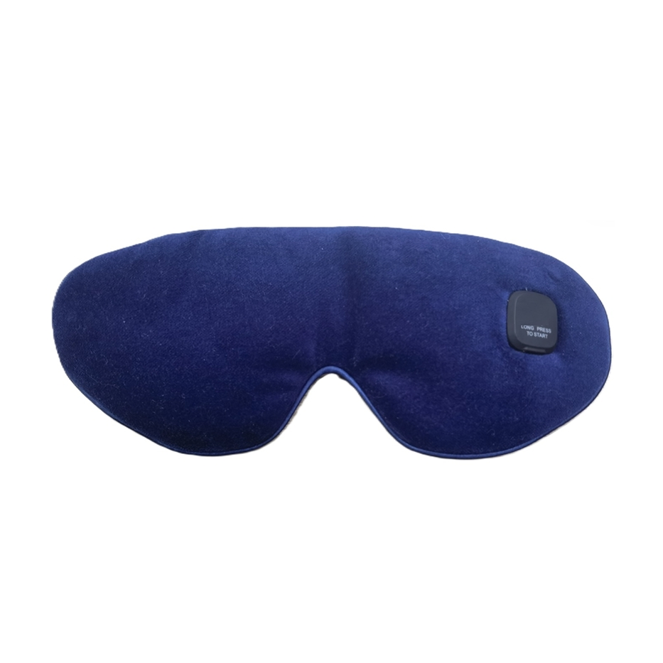 Blue Heated Eye Mask Cordless for Dry Eyes Sleep Warm Compress for Relief