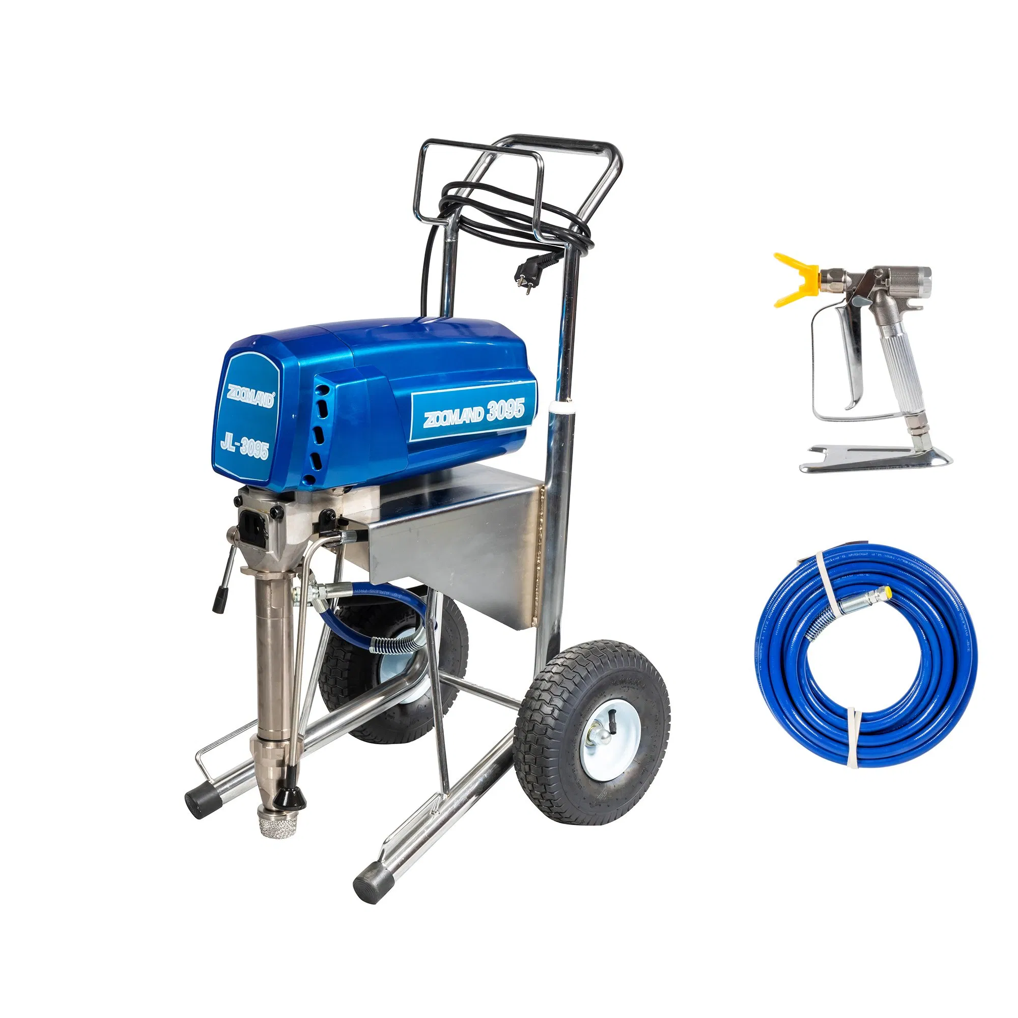 Big Flow Powerful Airless Sprayers with 105L Hopper for Contractor Painting