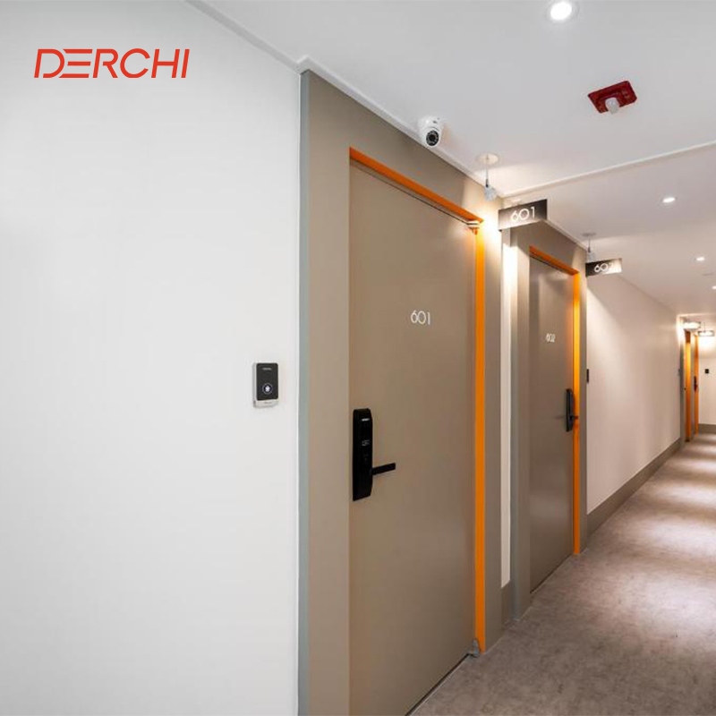 Bedroom Wood Soundproof Fire Interior Exterior Pivot Entry Indoor Fireproof Swing Wooden Door