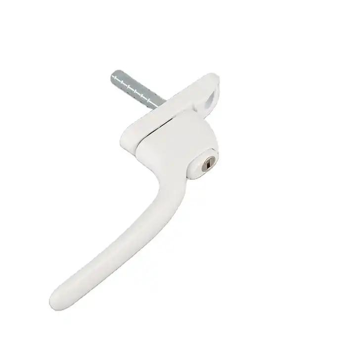 Zinc White UPVC Aluminium Alloy Casement Window Handle