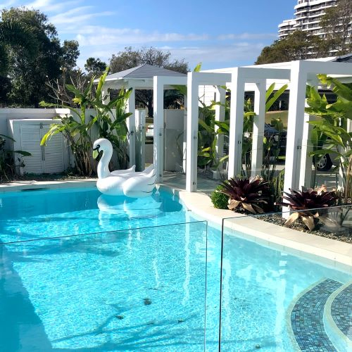 Balcony Stainless Steel Aluminium Frameless 10mm 12m Glass Balustrade with Gate