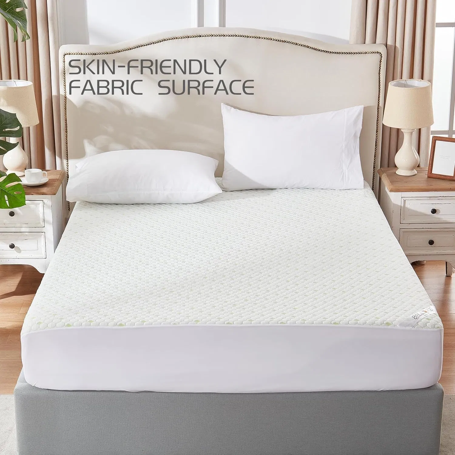 Luxurious 3D Bamboo Mattress Protector for Ultimate Comfort