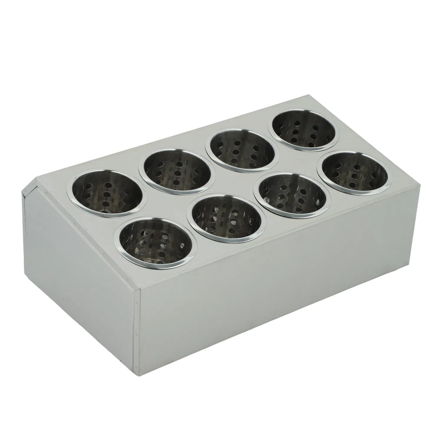 Xinhaohui Stainless Steel Spoon Fork Silverware Holder Flatware Restaurant Cutlery Organizer