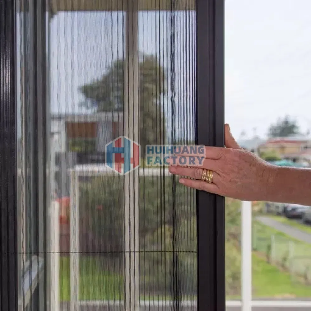 High Quality Aluminium Alloy Frame Sliding Door and Windows Polyester Plisse Net