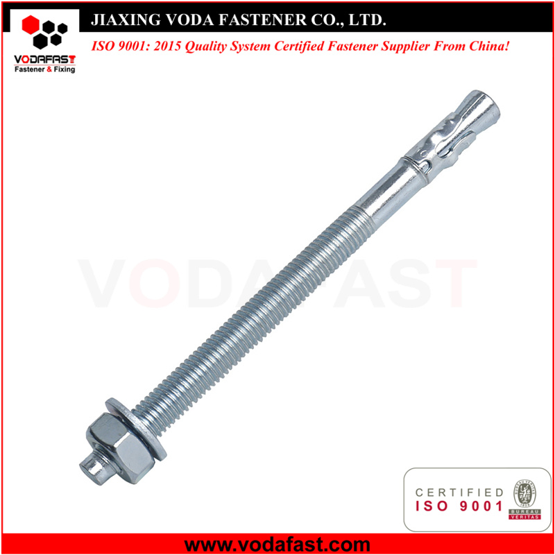 Vodafast Wedge Anchor Bolt Through Anchor Through Bolt Zinc Plated