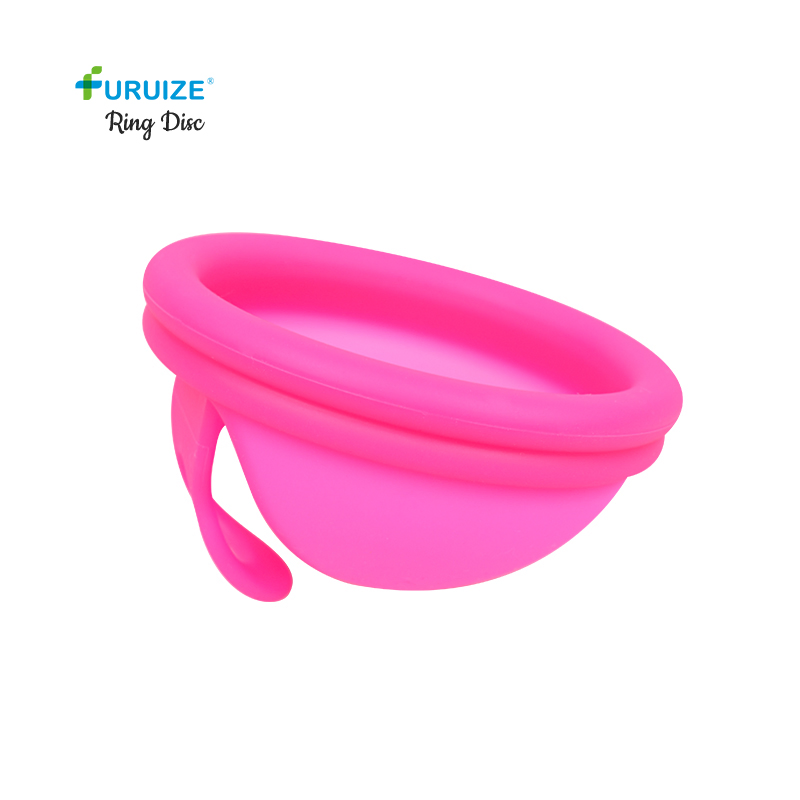 Menstrual Disc Reusable Period Disc Wear up to 12-Hours Sustainable Alternative to Tampons Pads for Light Heavy Flows Leak Proof Medical Grade Silicone
