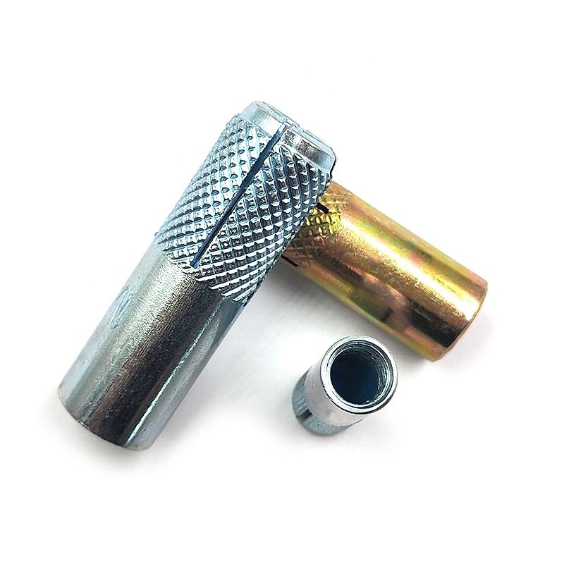 Анкерный болт M12*50 с желтым цинковым покрытием