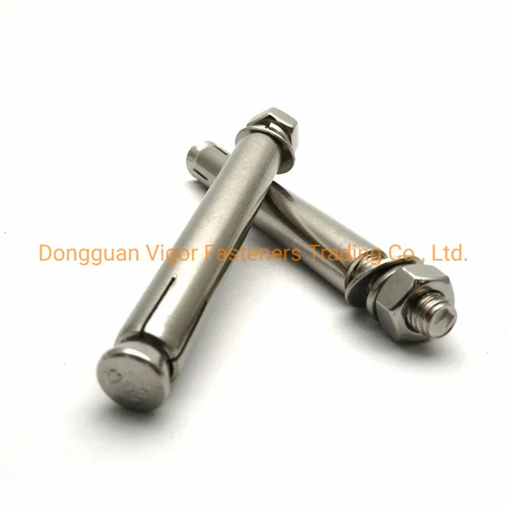 High Tensile Sleeve Anchor Expansion Bolt Concrete Bolt with Flange Nut for Building Construction