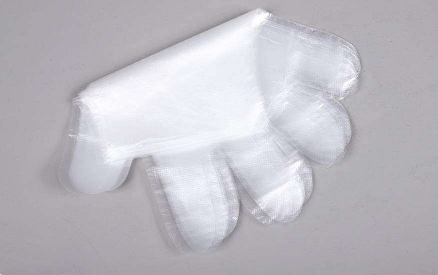 Small Medium Large Blue Disposable Polythene Gloves