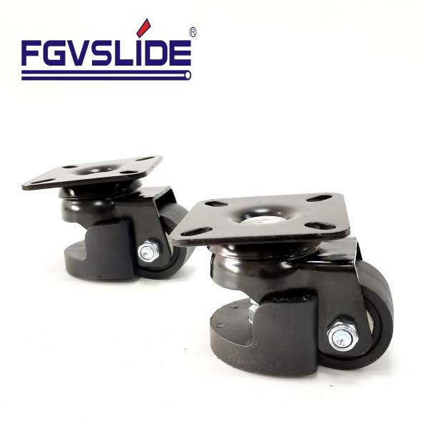 Industrial Grade Heavy Duty Castor Wheel with Adjustable Nylon Leveling