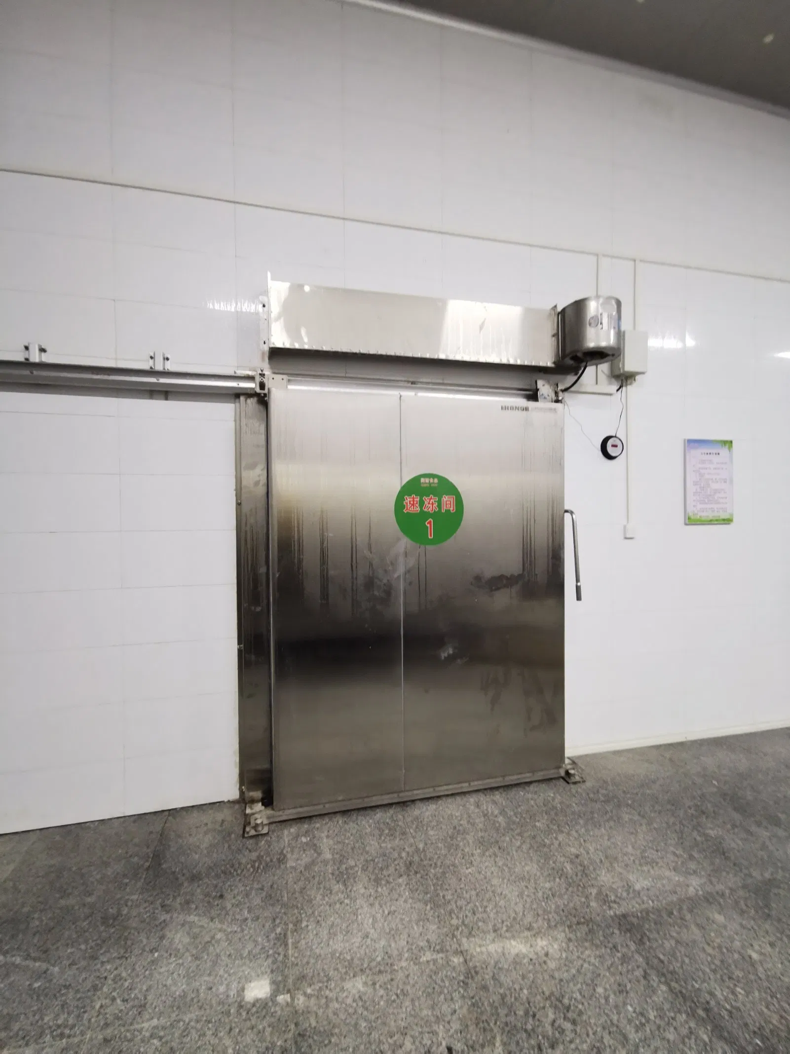 Insulated Automatic Return Hinged Sliding Door for Cold Rooms