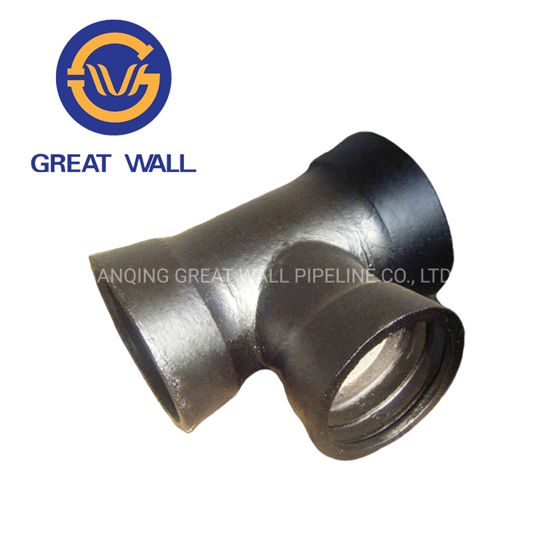 Premium Zinc Coated Ductile Iron Double Flange Bend Fitting