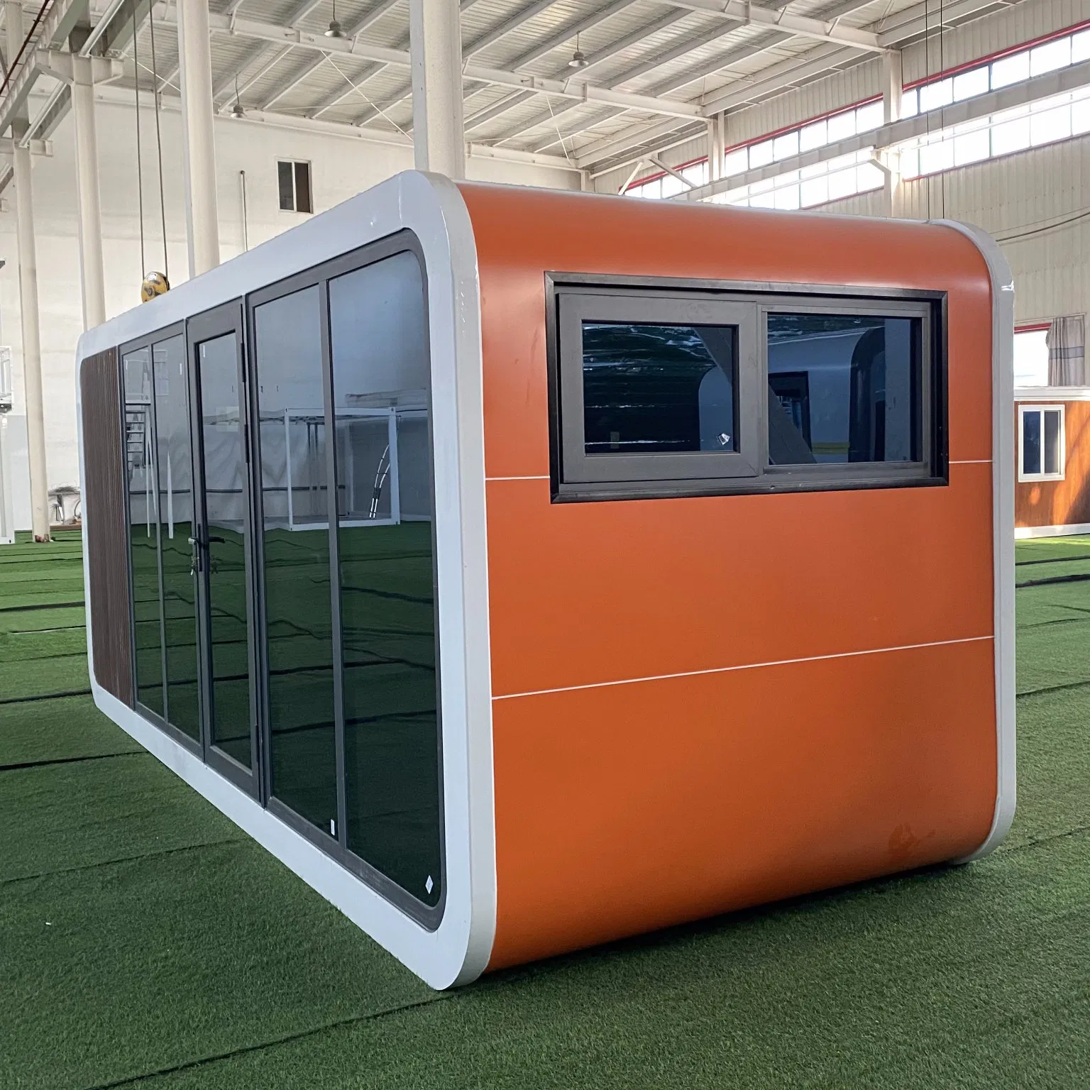 Perfect Stylish Prefab Modular Apple Cabin for Cozy Outdoor Retreats
